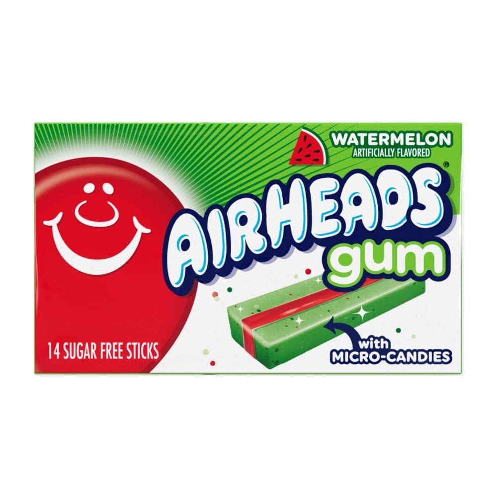 Airheads Gum Watermelon 34g - CandyRoyal