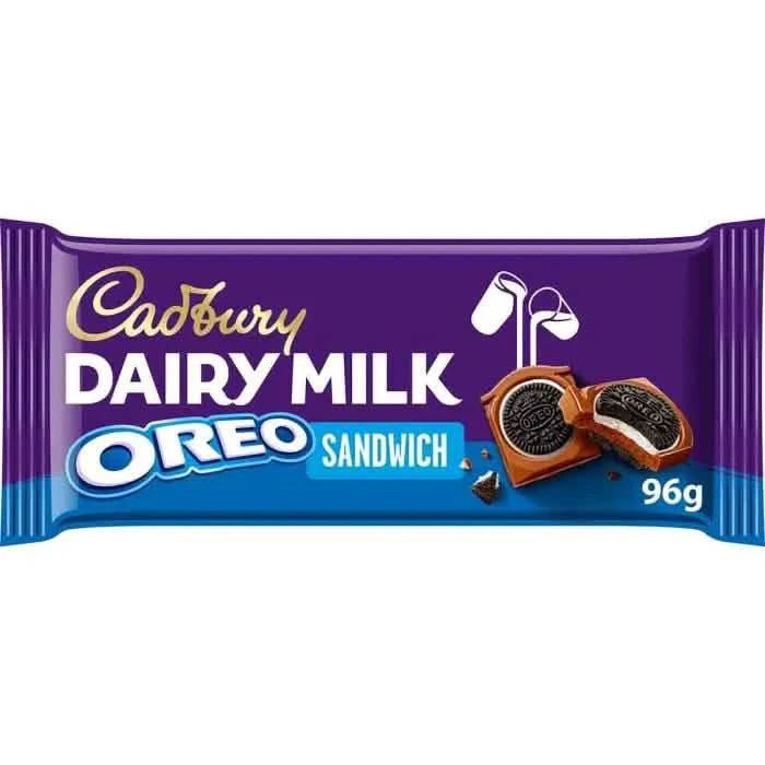 Cadbury Dairy Milk Oreo Sandwich 96g - CandyRoyal