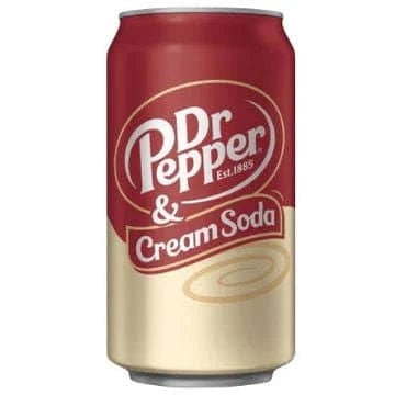 Dr Pepper & Cream Soda 355ml - CandyRoyal