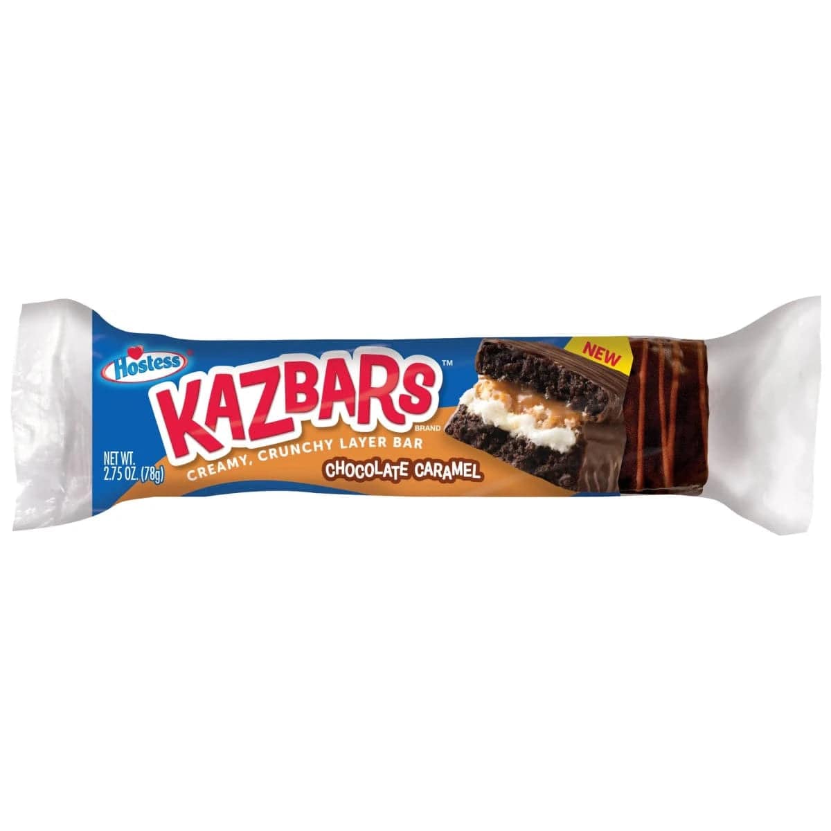 Hostess Kazbars Chocolate Caramel 35.5g - CandyRoyal