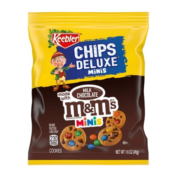 Keebler Chips Deluxe M&M minis cookies 45g - CandyRoyal