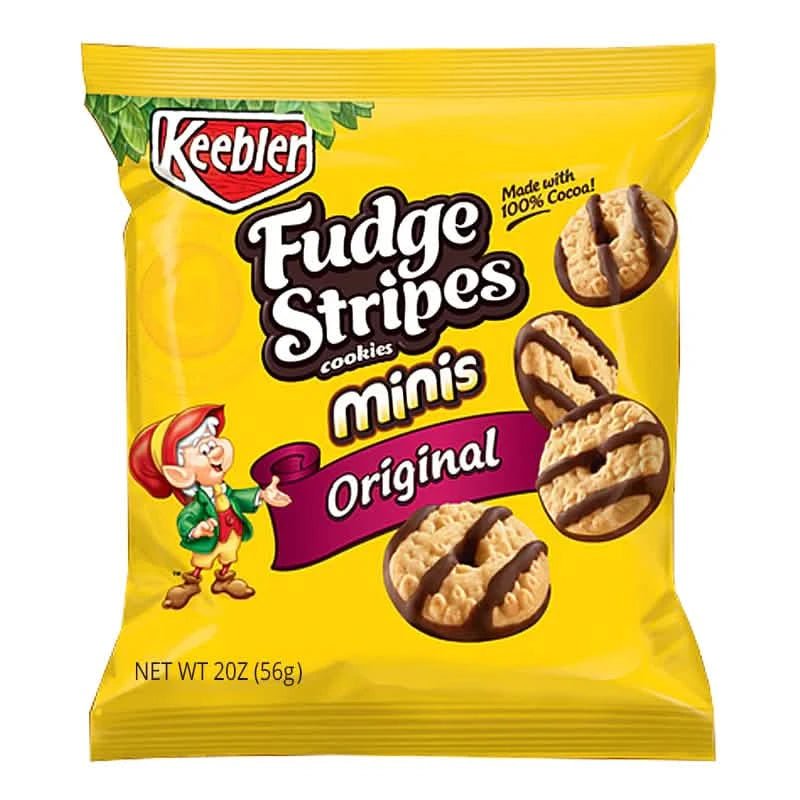 Keebler Mini Fudge Stripes Cookies 56g - CandyRoyal