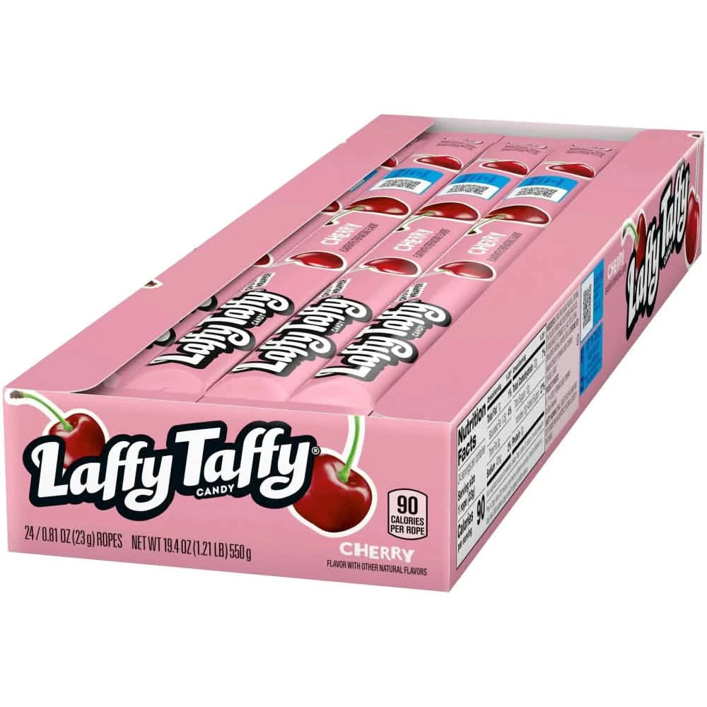 Laffy Taffy Rope Cherry (24 x 23g) - CandyRoyal