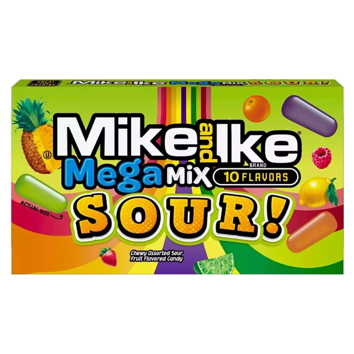 Mike & Ike Mega Mix Sour 141G - CandyRoyal