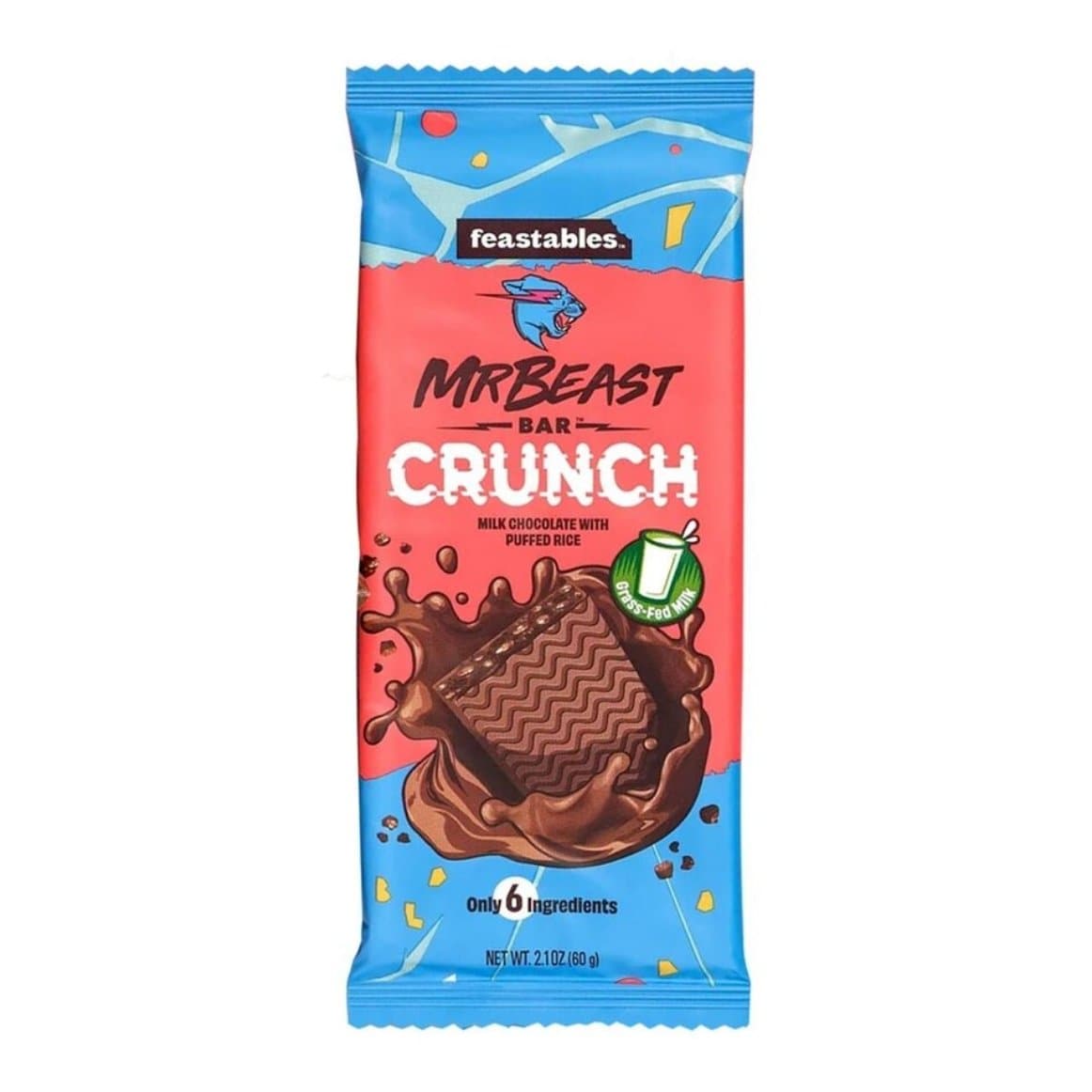 MrBeast Feastables Bar Crunch 60g - CandyRoyal