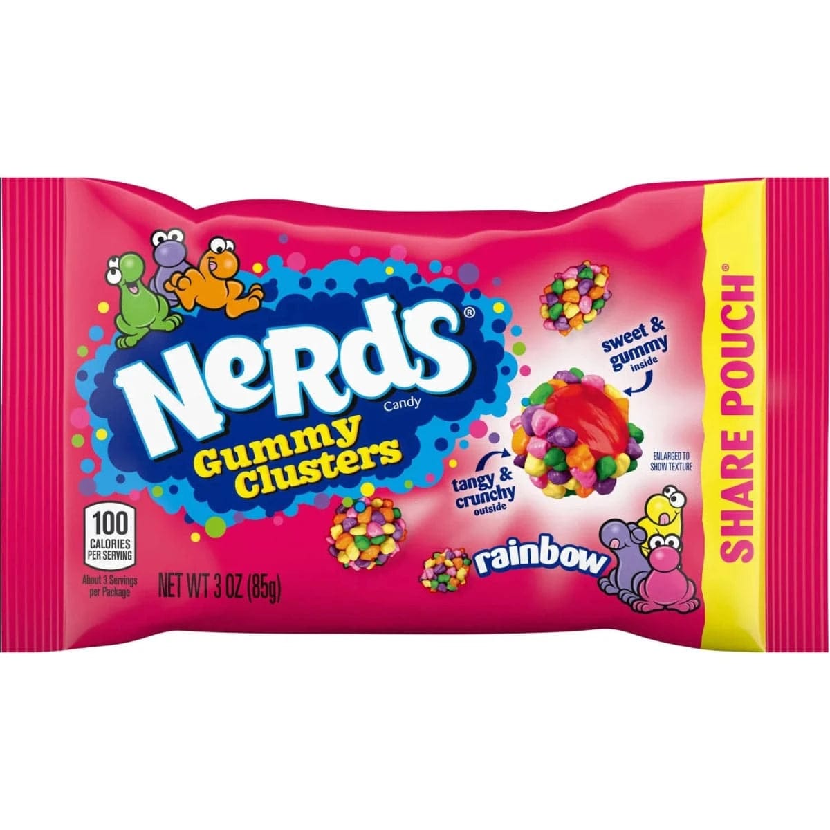 Nerds Gummy Clusters 85g - CandyRoyal